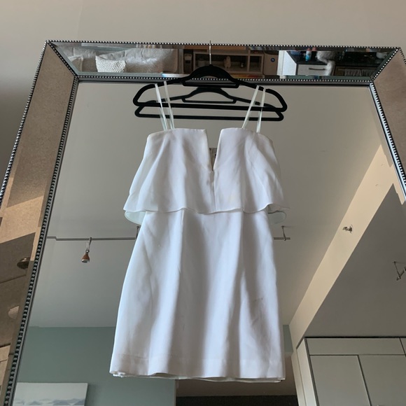 BCBG White Strapless Dress - Picture 2 of 2